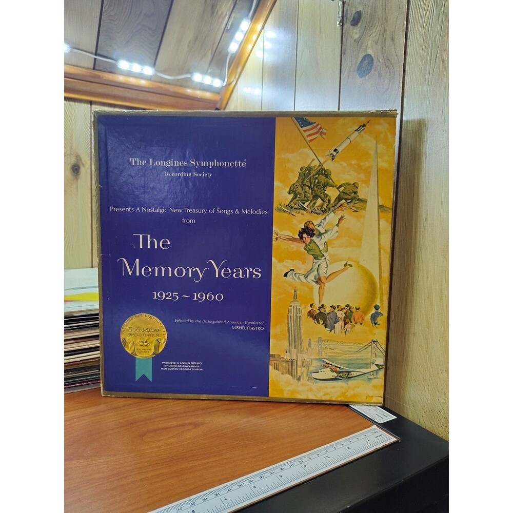 "The Memory Years 1925-1960"- Longines Symphonette 1964 Six Vinyl LP Set